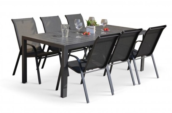 N&aacute;bytek Texim Zahradn&iacute; j&iacute;deln&iacute; set VIKING XL 190cm + 6x židle RAMADA