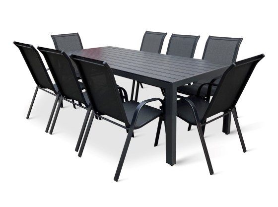N&aacute;bytek Texim Zahradn&iacute; j&iacute;deln&iacute; set VIKING XL 190cm + 8x židle RAMADA