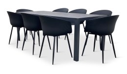 N&aacute;bytek Texim Zahradn&iacute; j&iacute;deln&iacute; set VIKING XL 190cm + 8x židle RIKKE