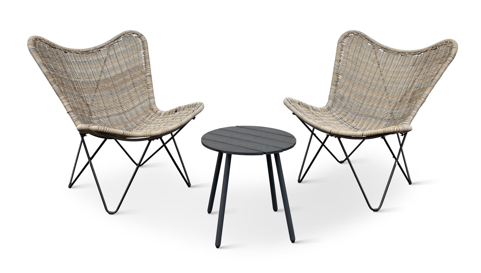 N&aacute;bytek Texim Balkonov&yacute; set ratan - Lounge + 2x křeslo Edland