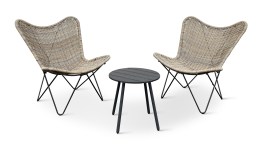 N&aacute;bytek Texim Balkonov&yacute; set ratan - Lounge + 2x křeslo Edland