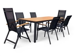 N&aacute;bytek Texim Zahradn&iacute; set MILANO + 4x židle Oslo + 2x křeslo Mona