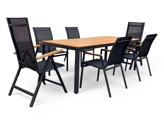 N&aacute;bytek Texim Zahradn&iacute; set MILANO + 4x židle Oslo + 2x křeslo Mona