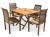 N&aacute;bytek Texim Square I. n&aacute;bytek na zahradu teak 1+4