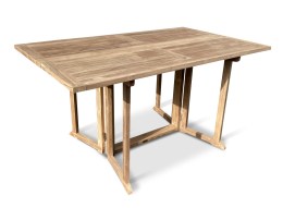 N&aacute;bytek Texim Zahradn&iacute; skl&aacute;dac&iacute; stůl Butterfly/Beverly teak