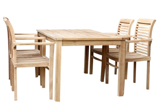 N&aacute;bytek Texim Zahradn&iacute; teakov&yacute; n&aacute;bytek Garden III. 1+4