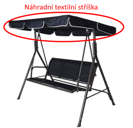stř&iacute;&scaron;ka k houp. CONFORT čern&aacute;