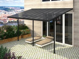 BRUCE H pergola - &Scaron;ED&Yacute; polykarbon&aacute;t