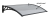 Panel polykarbonátu pro vchodový přístřešek 1146x389mm