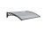 Panel polykarbonátu pro vchodový přístřešek 1146x493,5mm