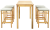 COLIN BAR SET dřevěn&yacute;