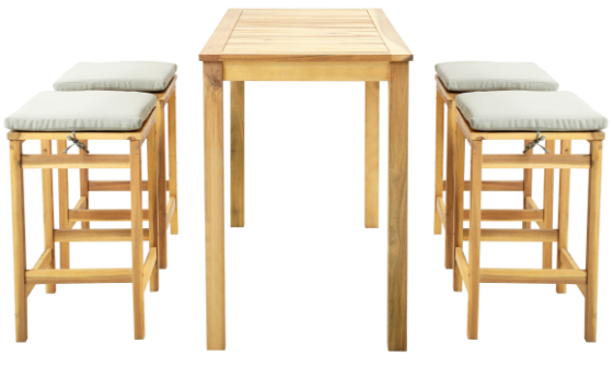 COLIN BAR SET dřevěn&yacute;