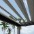 Bioklimatick&aacute; pergola INTRO PLUS 6x3 m, hlin&iacute;k - volně stoj&iacute;c&iacute;