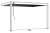 Bioklimatická pergola INTRO PLUS 4x3 m, hliník - do stěny