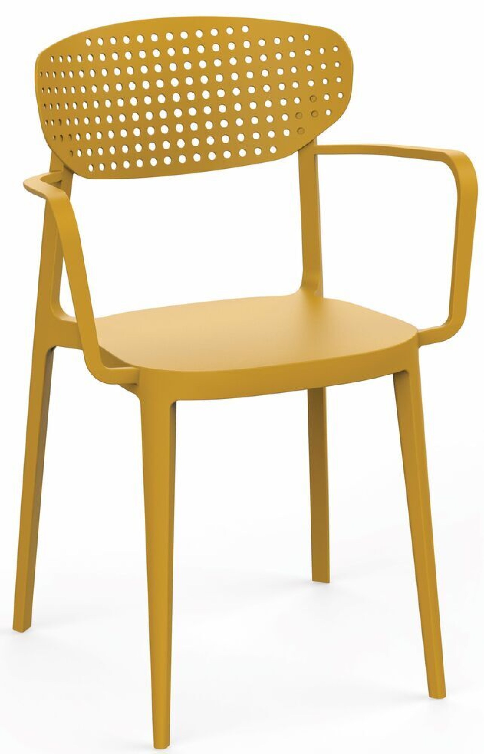 Křeslo AIRE ARMCHAIR - hořčicově žlut&aacute;
