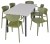 Křeslo MARE ARMCHAIR - olivov&aacute;