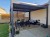Bioklimatick&aacute; pergola INTRO DUO 4x4 m, hlin&iacute;k - volně stoj&iacute;c&iacute;