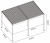Bioklimatick&aacute; pergola INTRO DUO 6x4 m, hlin&iacute;k - volně stoj&iacute;c&iacute;