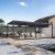 Bioklimatick&aacute; pergola INTRO DUO 8x4 m, hlin&iacute;k - volně stoj&iacute;c&iacute;