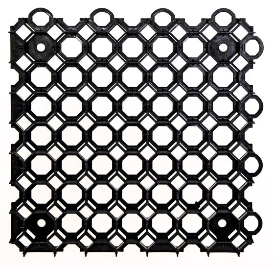 Zatravňovac&iacute; dlaždice - 50x50x4 cm - čern&aacute;