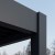 Bioklimatick&aacute; pergola INTRO DUO 8x4 m, hlin&iacute;k - do stěny