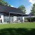 Bioklimatick&aacute; pergola INTRO DUO 8x4 m, hlin&iacute;k - do stěny