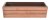 Truhl&iacute;k MODERN 51 cm - s plastov&yacute;m květin&aacute;čem, hněd&aacute;