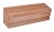 Truhl&iacute;k MODERN 51 cm - s plastov&yacute;m květin&aacute;čem, hněd&aacute;