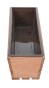 Truhl&iacute;k MODERN 51 cm - s plastov&yacute;m květin&aacute;čem, hněd&aacute;