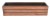 Truhlík MODERN 61 cm - s plastovým květináčem, hnědá