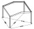 Bioklimatick&aacute; pergola APEX 4x3,6 m, hlin&iacute;k - volně stoj&iacute;c&iacute;