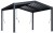 Bioklimatick&aacute; pergola APEX 4x3,6 m, hlin&iacute;k - volně stoj&iacute;c&iacute;