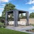 Bioklimatick&aacute; pergola ECO 3x3 m, ocel - volně stoj&iacute;c&iacute;