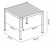 Bioklimatick&aacute; pergola ECO 3x3 m, ocel - volně stoj&iacute;c&iacute;
