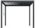 Bioklimatick&aacute; pergola ECO 3x3 m, ocel - volně stoj&iacute;c&iacute;