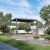 Bioklimatick&aacute; pergola ECO 4x3 m, ocel - volně stoj&iacute;c&iacute;