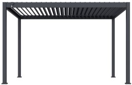 Bioklimatick&aacute; pergola ECO 4x3 m, ocel - volně stoj&iacute;c&iacute;