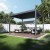 Bioklimatick&aacute; pergola ECO 4x3 m, ocel - volně stoj&iacute;c&iacute;