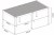 Bioklimatick&aacute; pergola ECO 6x3 m, ocel - volně stoj&iacute;c&iacute;