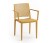 Křeslo GRID ARMCHAIR - hořčicově žlutá