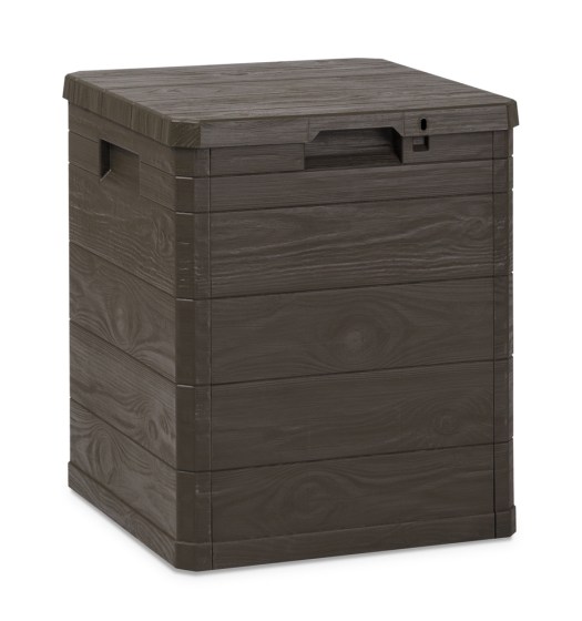WOODYS zahradn&iacute; plastov&yacute; &uacute;ložn&yacute; box 90 L - hněd&aacute;