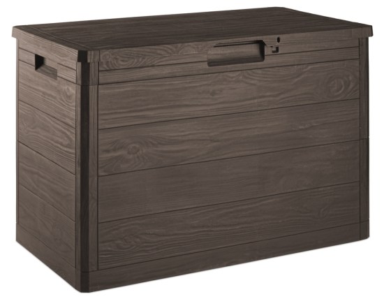WOODYS zahradn&iacute; plastov&yacute; &uacute;ložn&yacute; box 160 L - hněd&aacute;