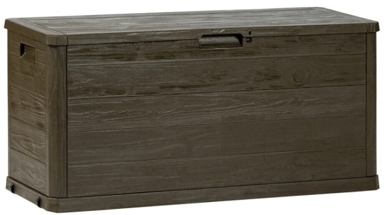 WOODYS zahradn&iacute; plastov&yacute; &uacute;ložn&yacute; box 280 L - hněd&aacute;