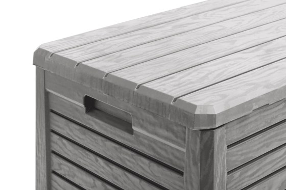 FLORIDA zahradn&iacute; plastov&yacute; &uacute;ložn&yacute; box 550 L - světle &scaron;ed&aacute;
