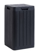 RIO GARDEN zahradn&iacute; plastov&yacute; ko&scaron; 80 L - grafit