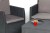 DIANA 2 SEATER zahradn&iacute; plastov&yacute; set - grafit