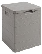 WOODYS zahradn&iacute; plastov&yacute; &uacute;ložn&yacute; box 90 L - světle &scaron;ed&aacute;