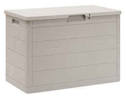 WOODYS zahradn&iacute; plastov&yacute; &uacute;ložn&yacute; box 160 L - světle &scaron;ed&aacute;
