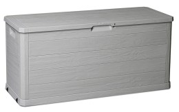 WOODYS zahradn&iacute; plastov&yacute; &uacute;ložn&yacute; box 280 L - světle &scaron;ed&aacute;
