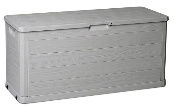 WOODYS zahradn&iacute; plastov&yacute; &uacute;ložn&yacute; box 280 L - světle &scaron;ed&aacute;
